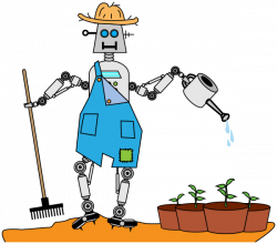 Image for robot farmer clip art | Technology Clip Art Free Download ...