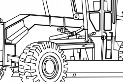 28+ Collection of Farm Equipment Coloring Pages | High quality, free ...