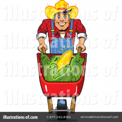 Farmer Clipart #1364725 - Illustration by Clip Art Mascots
