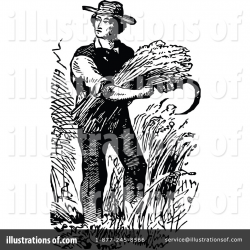Farmer Clipart #1146004 - Illustration by Prawny Vintage