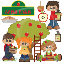Apple Farm SVG Cutting Files Includes Clipart - $3.25 ...