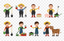 Group Of People Background clipart - Farmer, Agriculture ...