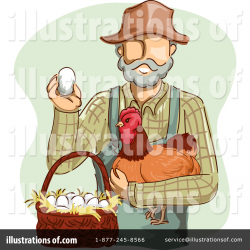 Farmer Clipart #1435894 - Illustration by BNP Design Studio