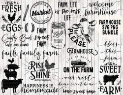 farm svg bundle, farmhouse svg bundle, farm life svg, farm svg designs,  farm sign svg, farm cut files, farm quotes svg, farm clipart, htv