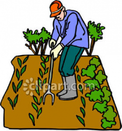 People Farming Clipart