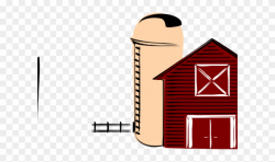 Barn Clipart Farming - Small Drawing Of A Farm - Png ...