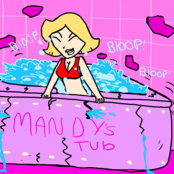Clover farts in Mandy's tub by P250rhb2 on DeviantArt