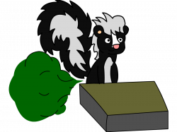 Skunk farting in class by ASCToons on DeviantArt