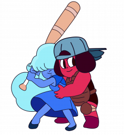 Image - Baseball Ruby and Sapphire.png | Steven Universe Wiki ...