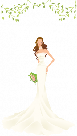 Bride Download Wedding Clip art - Beautiful beautiful wedding bride ...