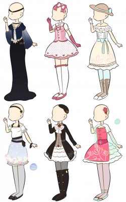 Loli Dress Adopts 5 :CLOSED: by Nuggiez | CLOTHES 2 | Pinterest