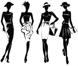 Runway fashion clipart 5 » Clipart Station