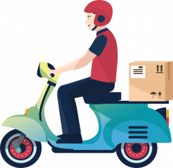 Delivery Motorcycle Courier Logistics Service - A motorcycle ...