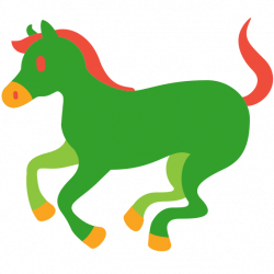 U 1 F 40 E Horse - to make your own vector art fast and easy - visit ...