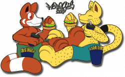 Brotherly Fast Food Lunch Time by Marquis2007 on DeviantArt