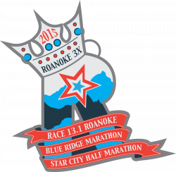 2015 Roanoke Triple Crown - Earn this medal by completing Race 13.1 ...