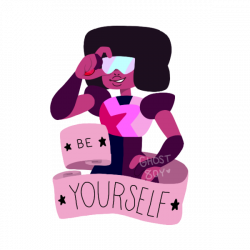 part three speed paint buy this as a sticker here character : garnet ...