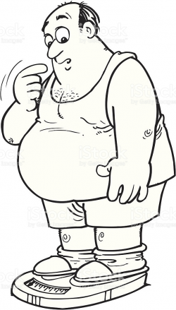 Fat clipart black and white 4 » Clipart Station