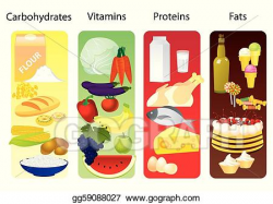 EPS Vector - Food concept. Stock Clipart Illustration ...