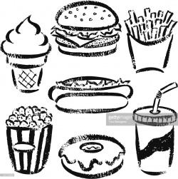 4 Snack drawing fat food for free download on ayoqq cliparts