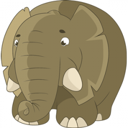 Fat elephant clipart, cliparts of Fat elephant free download ...