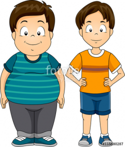 Kids Boys Fat Thin