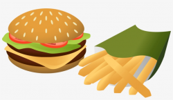 Hamburger Clipart Saturated Fat - Burger Clipart Transparent ...