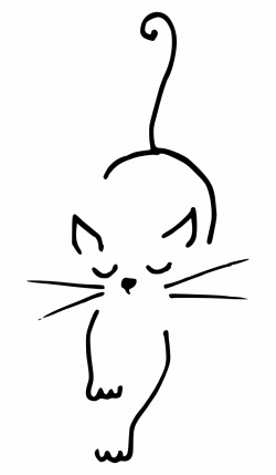 Free Download - Simple Fat Cat Drawings {#154504} - Pngtube