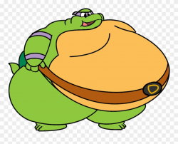 Fat Donnie - Transparent Fat Cartoon Character Clipart ...