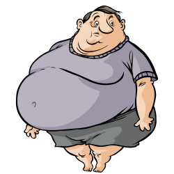 Download Cute Cartoon Fat Man Free Transparent Image HQ ...