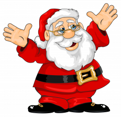 Santa claus clip art - santa claus in a red suit with black boots ...