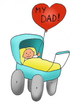 Happy Fathers Day - Fathers Day Clipart