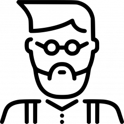 Uncle Hipster Svg Png Icon Free Download (#566426) - OnlineWebFonts.COM