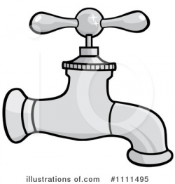 Faucet Clipart #1111495 - Illustration by Hit Toon