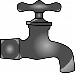 Faucet 2 Clip Art at Clker.com - vector clip art online, royalty ...