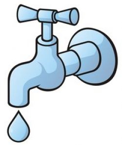 Water faucet running clipart - Clip Art Library