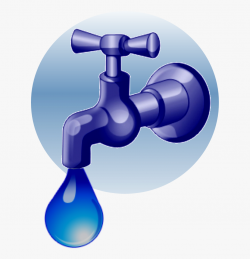 Faucet Clipart Water Department - Water Faucet Clipart Png ...