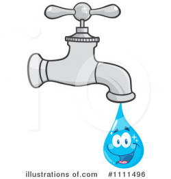 Faucet Clipart #1111496 - Illustration by Hit Toon