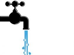 Running Tap Water Clipart - Clip Art Library