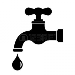 leaky faucet: Water tap icon Illustration | Air B&B in 2019 ...