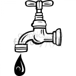 eco water faucet 057 clipart. Royalty-free clipart # 386105