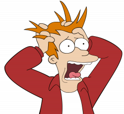 Panic attack Panic disorder Anxiety Fear Clip art - Futurama Fry PNG ...