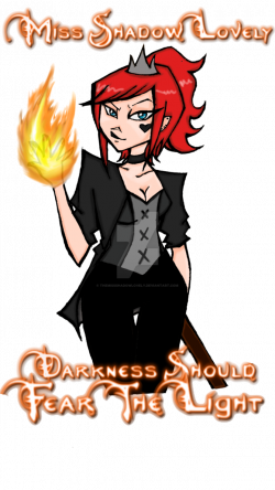 Darkness Should Fear The Light by TheMissShadowLovely on DeviantArt