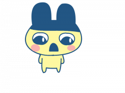 Mametchi Looking Down In Fear by strongbadian404d on DeviantArt