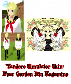Yandere Simulator- Fear Garden Rin Skin by ImaginaryAlchemist on ...