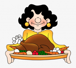 Feast Clipart Cartoon Food - Thanksgiving Feast Clip Art ...