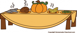 37+ Thanksgiving Feast Clipart | ClipartLook