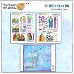SALE! Jacob Patriarchal Era Bible Journaling Kit- Printables and Digital  Kits: Art Bible Clip Art Images for Genesis