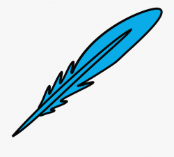 Feather Clipart - Blue Feather Clipart #64144 - Free ...