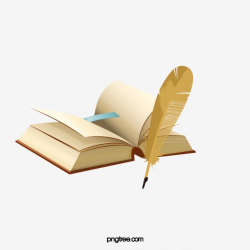Book And Feather Png, Vector, PSD, and Clipart With ...